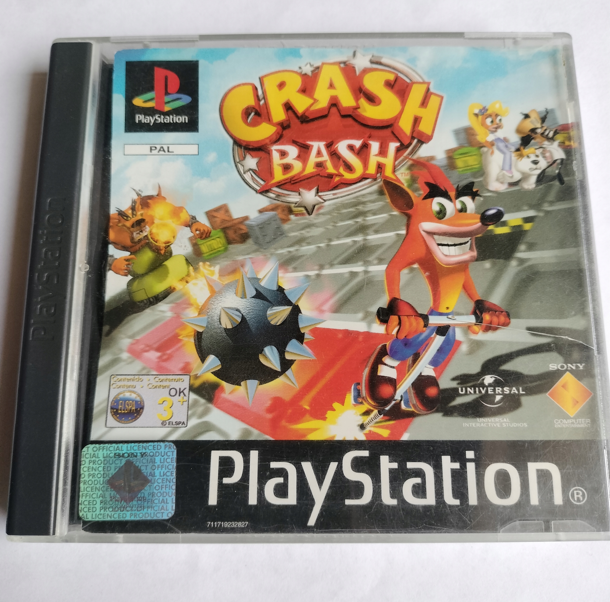Crash bash psx ps1 PlayStation wydanie premierowe