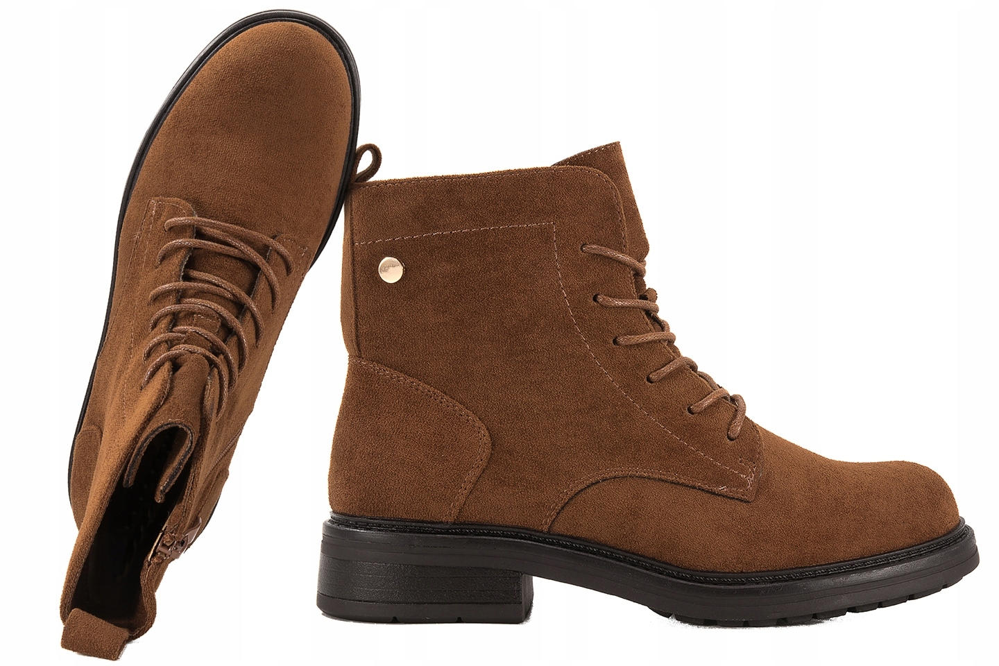 Sergio Leone BT590 Zimní Boty Dámské Kotníkové Boty Kozačky Mikrovlákno 38