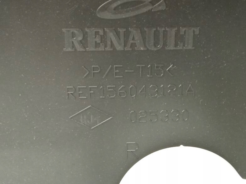 upholstery side right front COUPE 809009780R Renault Megane III