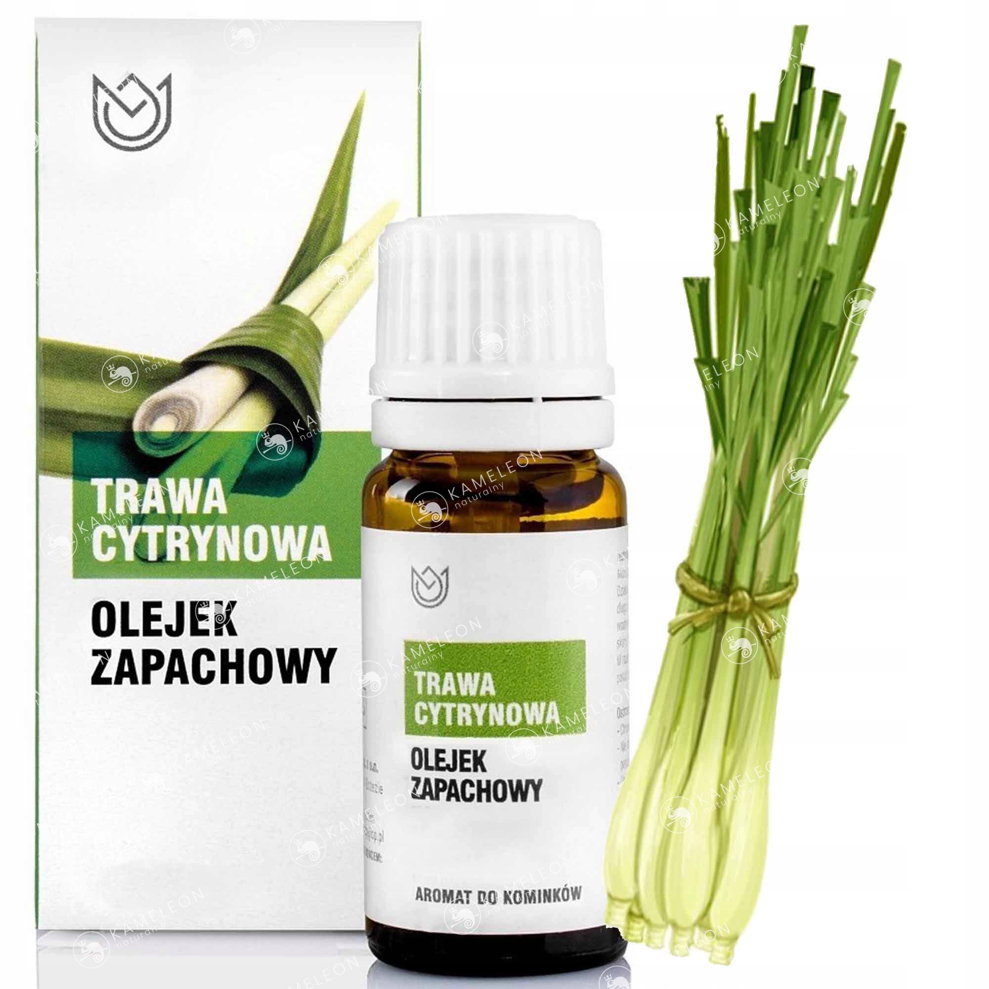 

Olejek Zapachowy Trawa Cytrynowa 12ml orzeźwiający