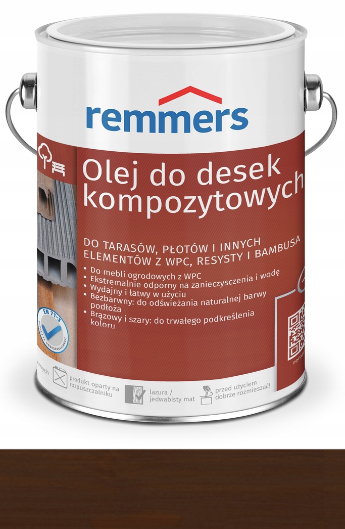 

Remmers Wpc Olej do kompozytów,tarasu brązowy 0,75