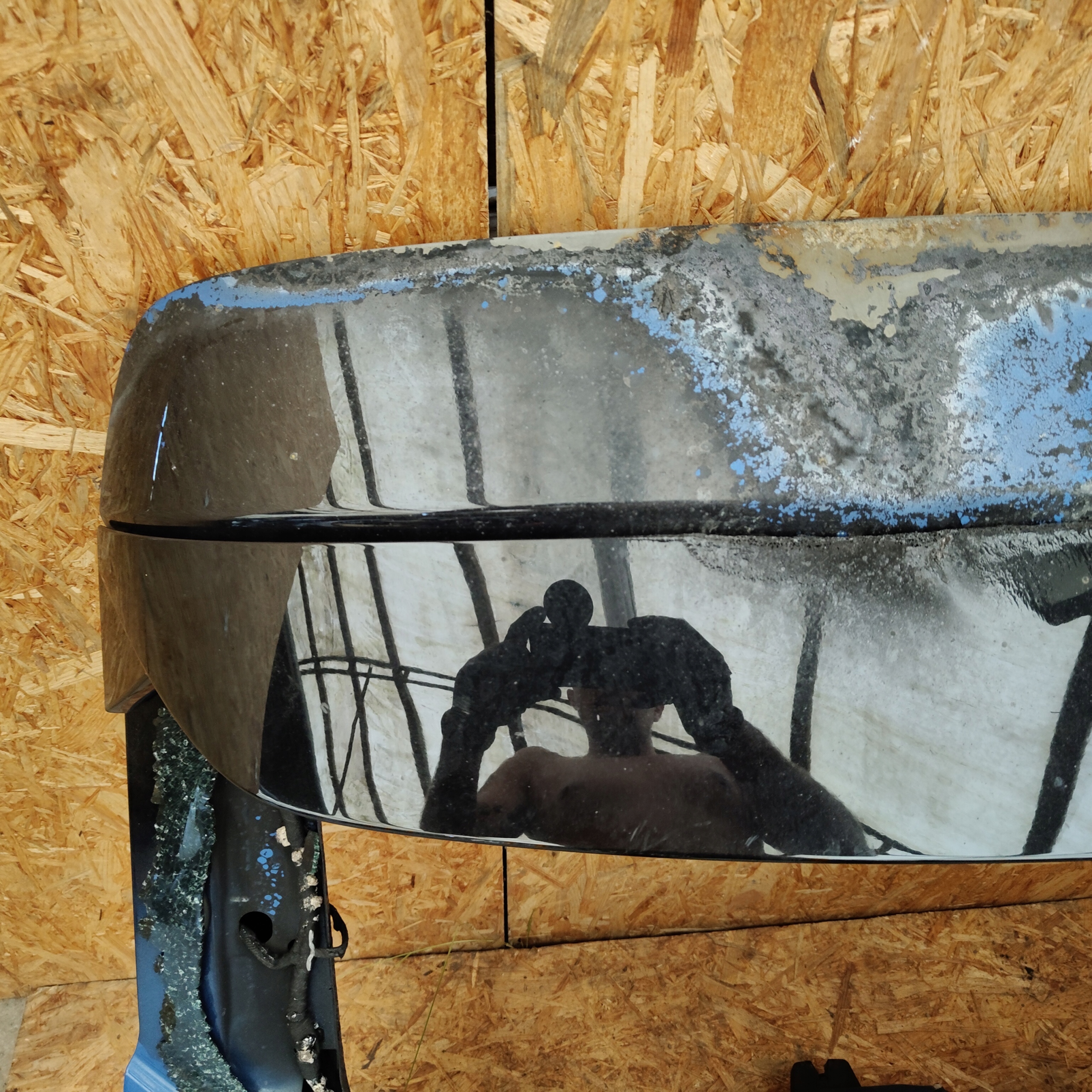 trunk door boot rear part OPEL CORSA F unprotected