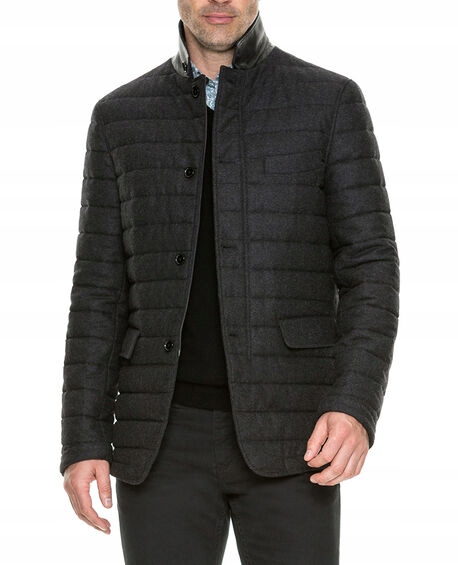 Černá zimní pánská bunda Rodd&Gunn S