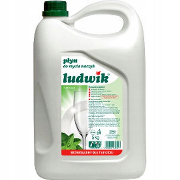 

Ludwik Płyn do mycia naczyń miętowy 5l