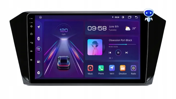 Radio Nawigacja VW PASSAT B8 2015-2018 Android