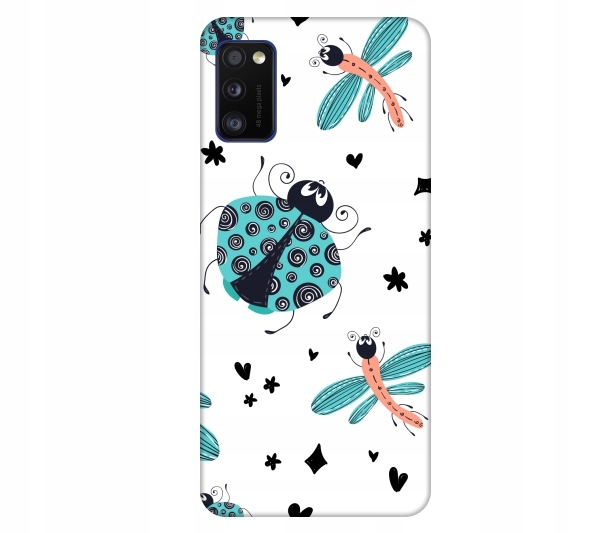 

Etui na telefon Samsung Galaxy A41 Owady wazki zuk
