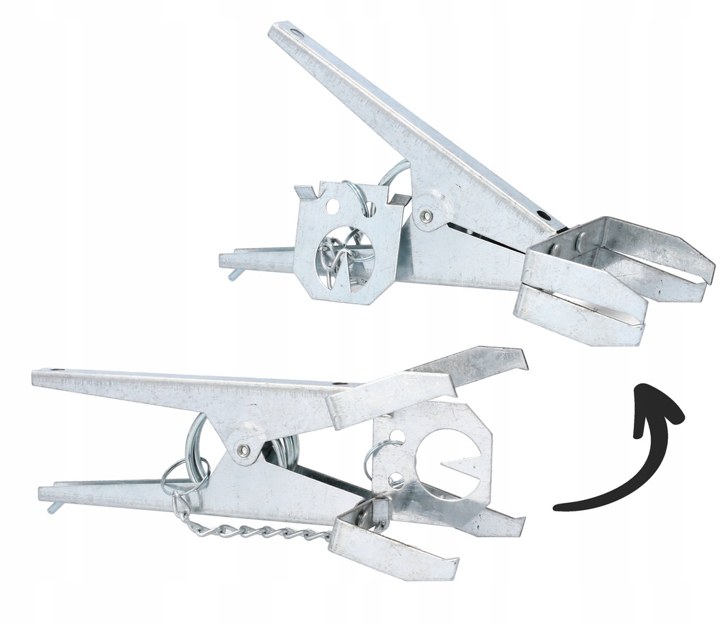 SKUTECZNA PROFESJONALNA SILNA PUŁAPKA ŁAPKA NA KRETY NORNICE KRETOŁAP MAX Kod producenta SET3857