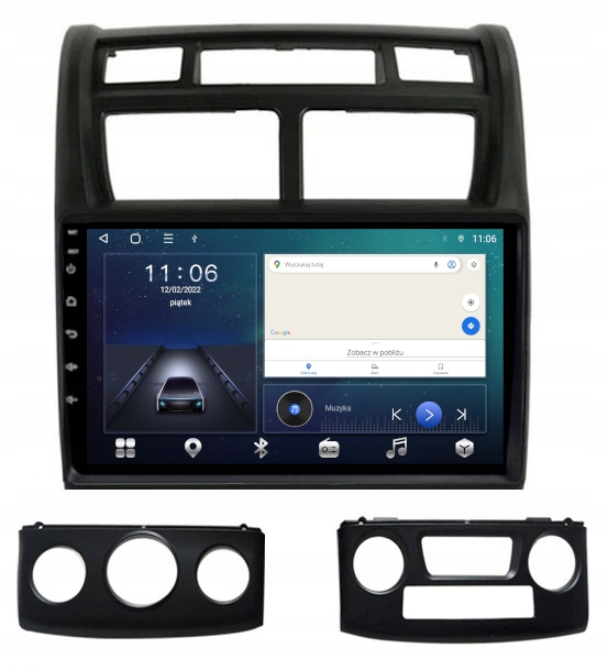 Rádio Gps Android Kia Sportage 2008-2010 64GB Sim