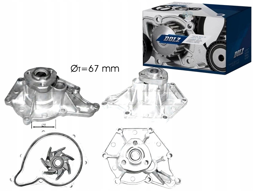 DOLA213 Čerpadlo Vody Audi Asistent řidiče #33