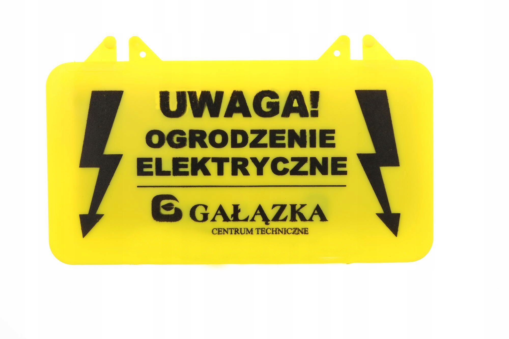 

Tabliczka Ostrzegawcza Żółta Pastuch Elektryczny