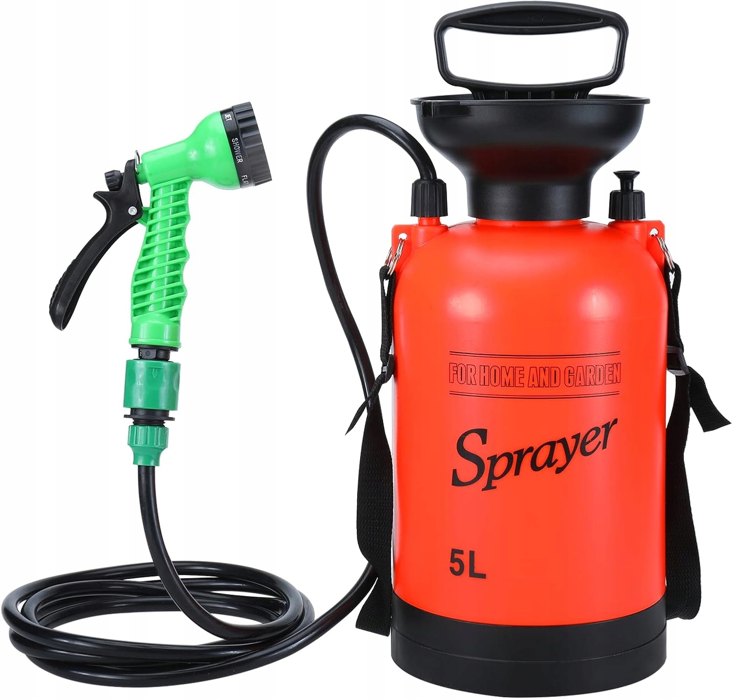 Turistická Kempingová Sprcha Přenosná Polní Bez Elektřiny 7 režimů Set