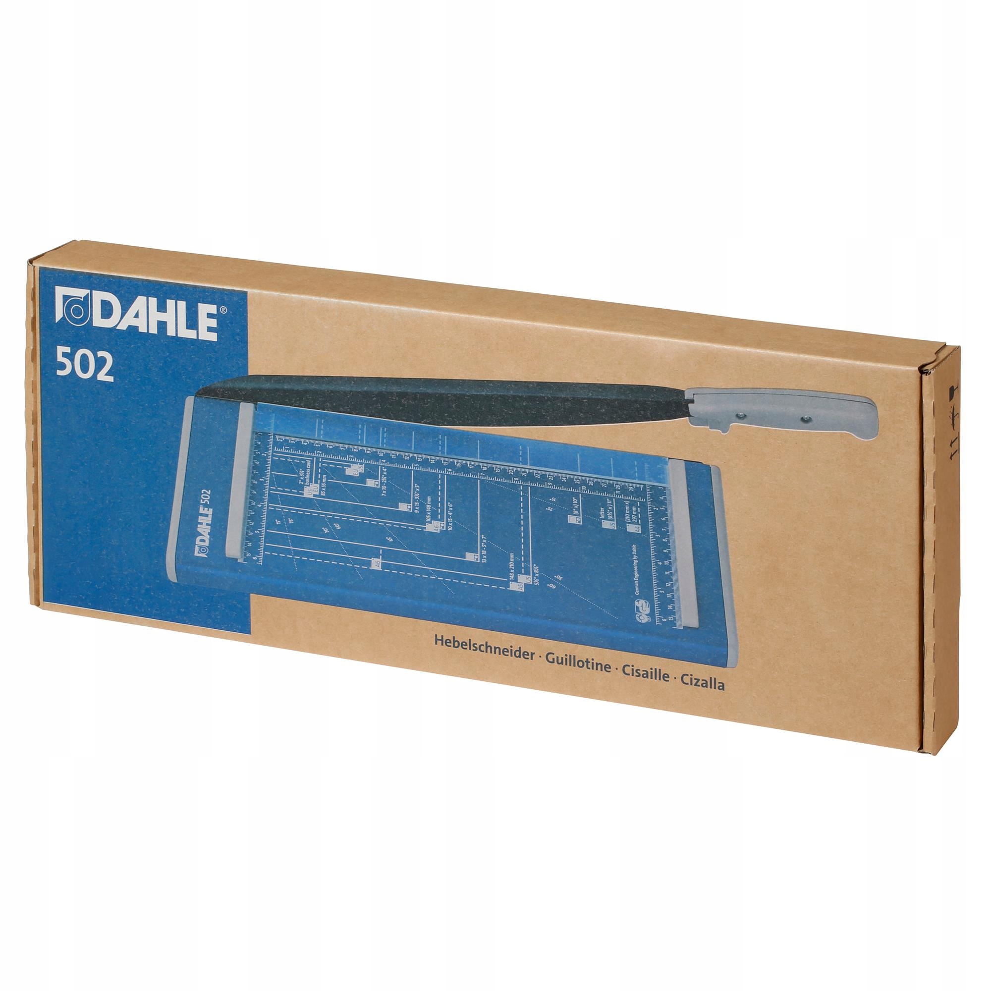 Solidna Gilotyna DAHLE 502 A4 metalowa podstawa Rodzaj ręczna