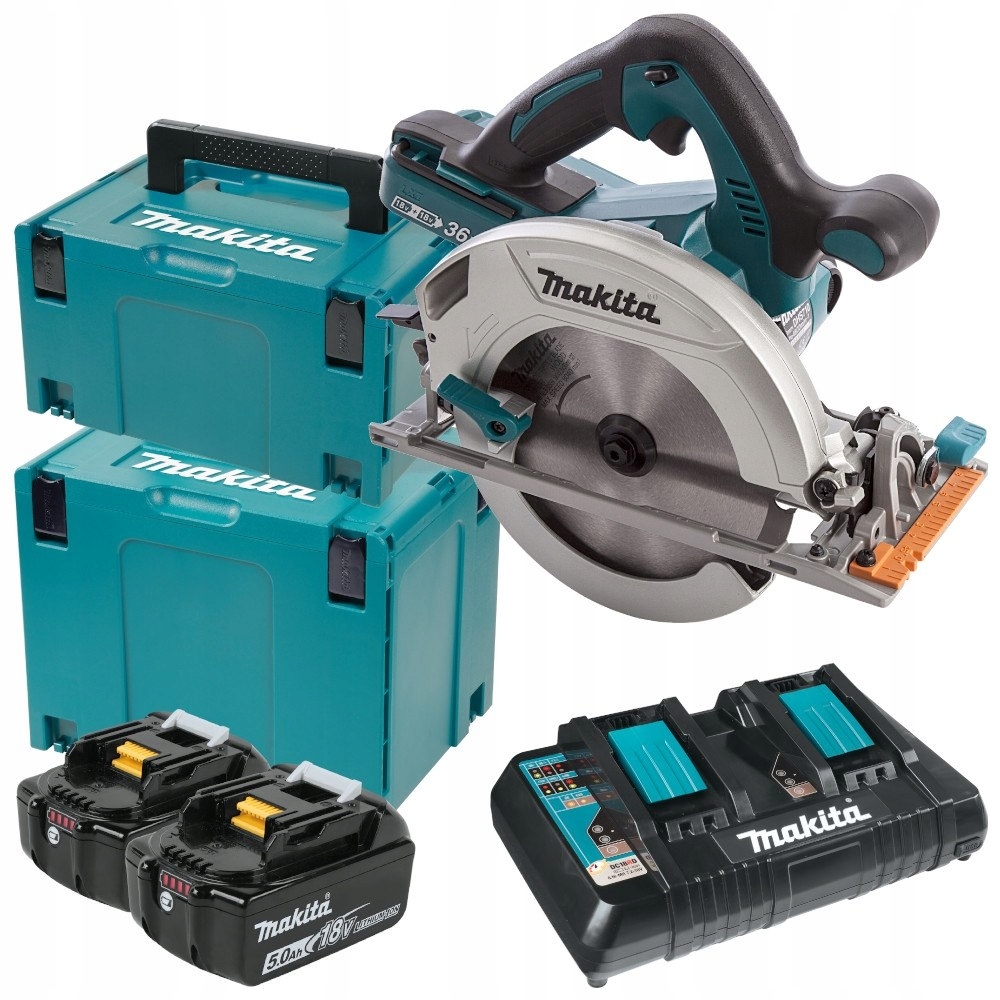 Pilarka tarczowa 2x18V 190mm 2x5.0Ah DHS710PT2J Makita