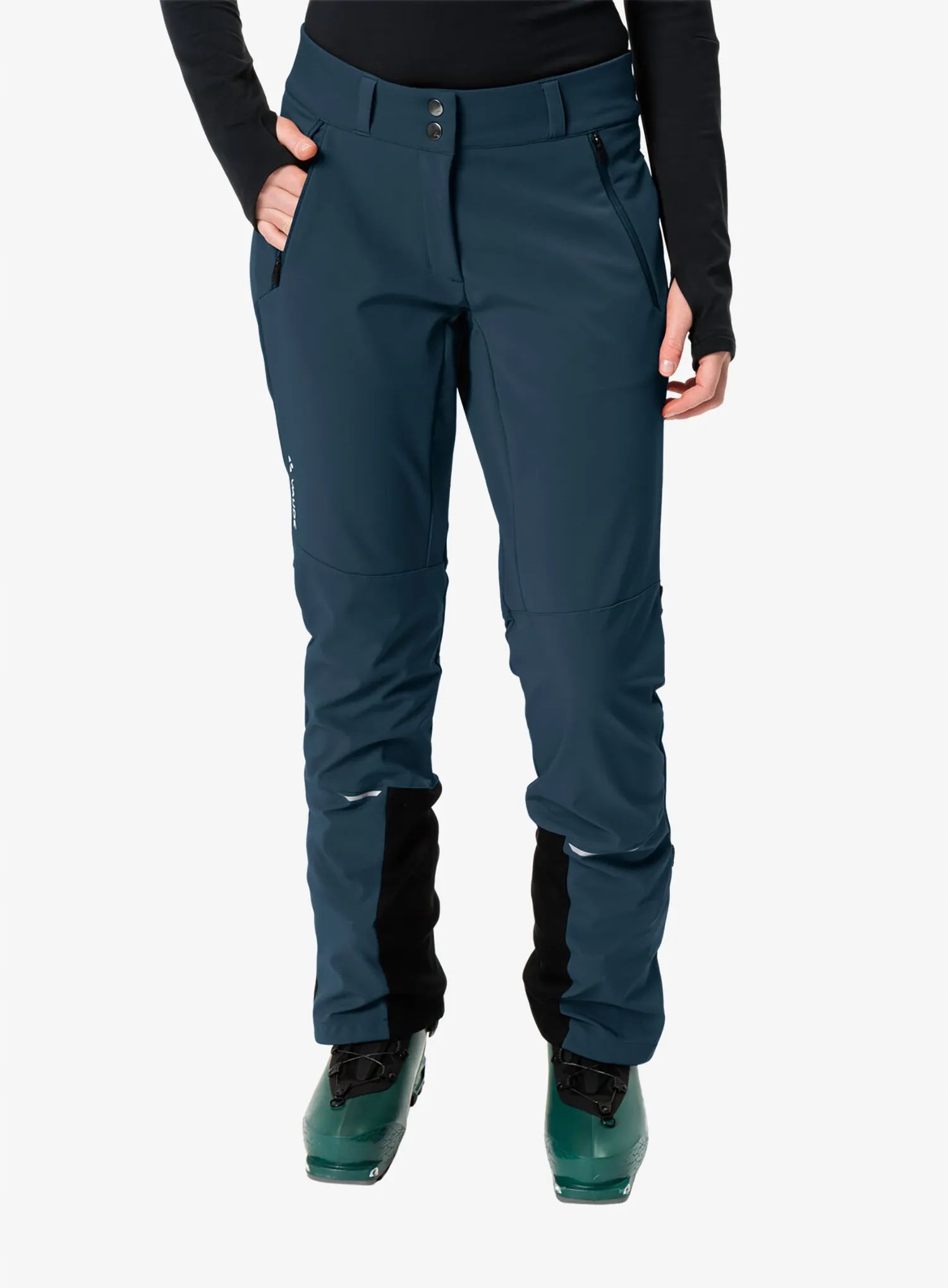 Dámské softshellové kalhoty Vaude Larice Pants IV tmavě šedá 40 (M)