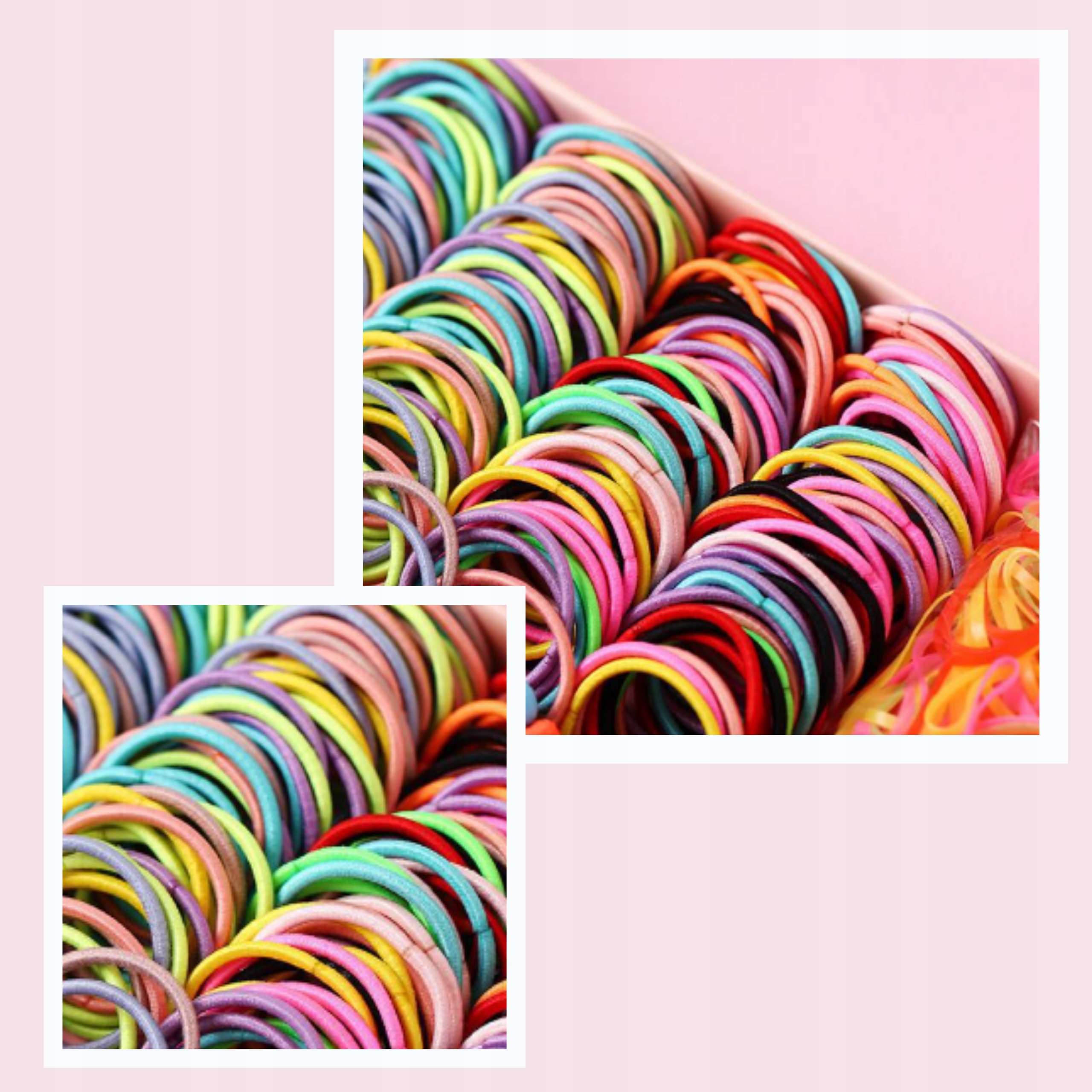 ZESTAW DO WŁOSÓW GUMKI SPINKI MEGA ZESTAW XXL Rodzaj brak informacji