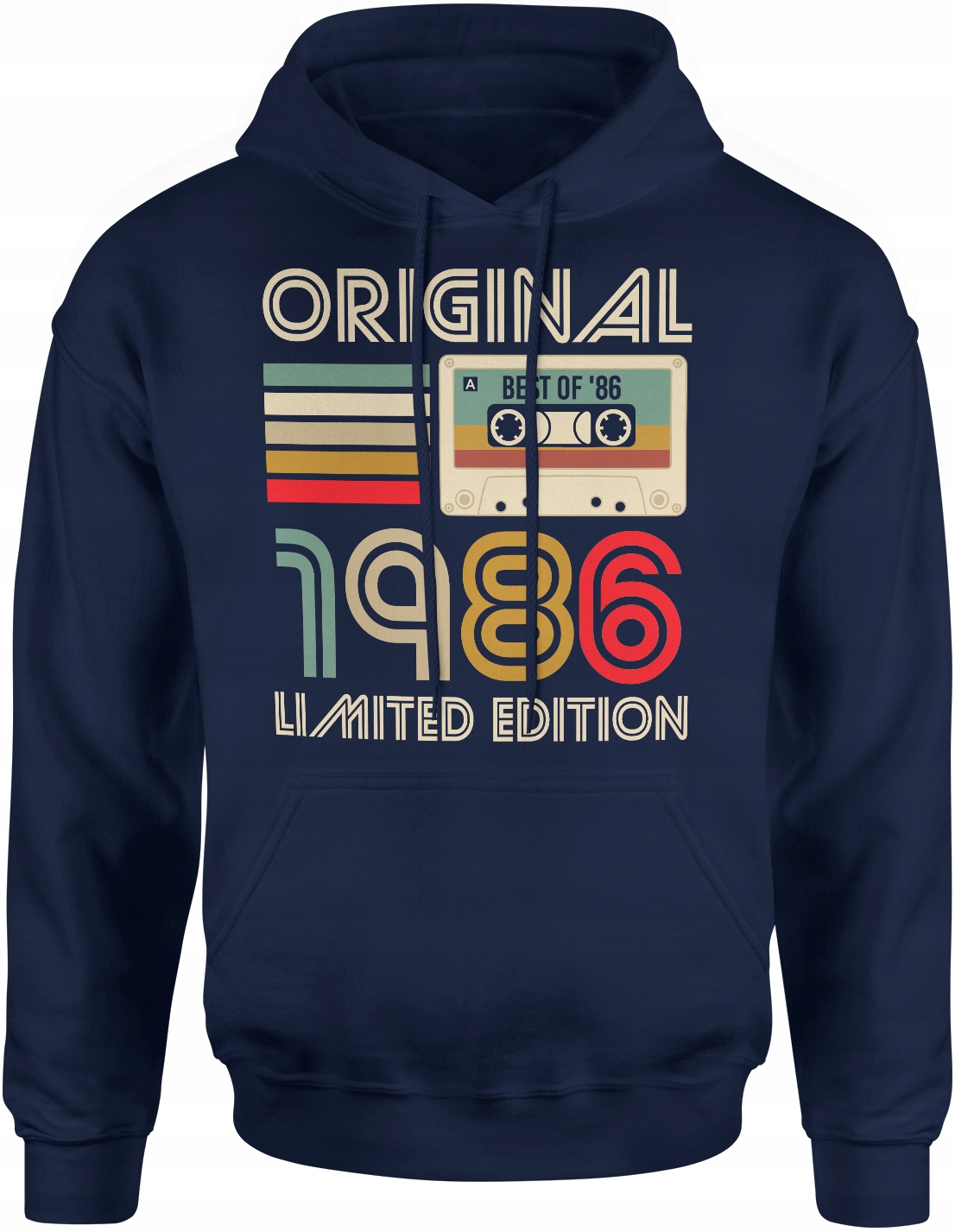 Na 40 Urodziny Dla Faceta 1986 Bluza Męska Śmieszny Mężczyzny L