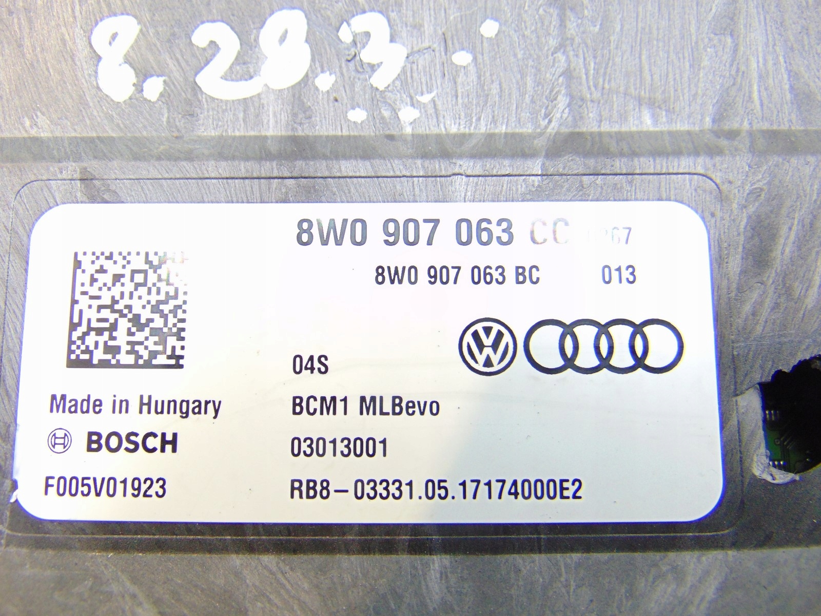 modulo Centralina KOMFORTU AUDI A4 B9 8W0907063CC