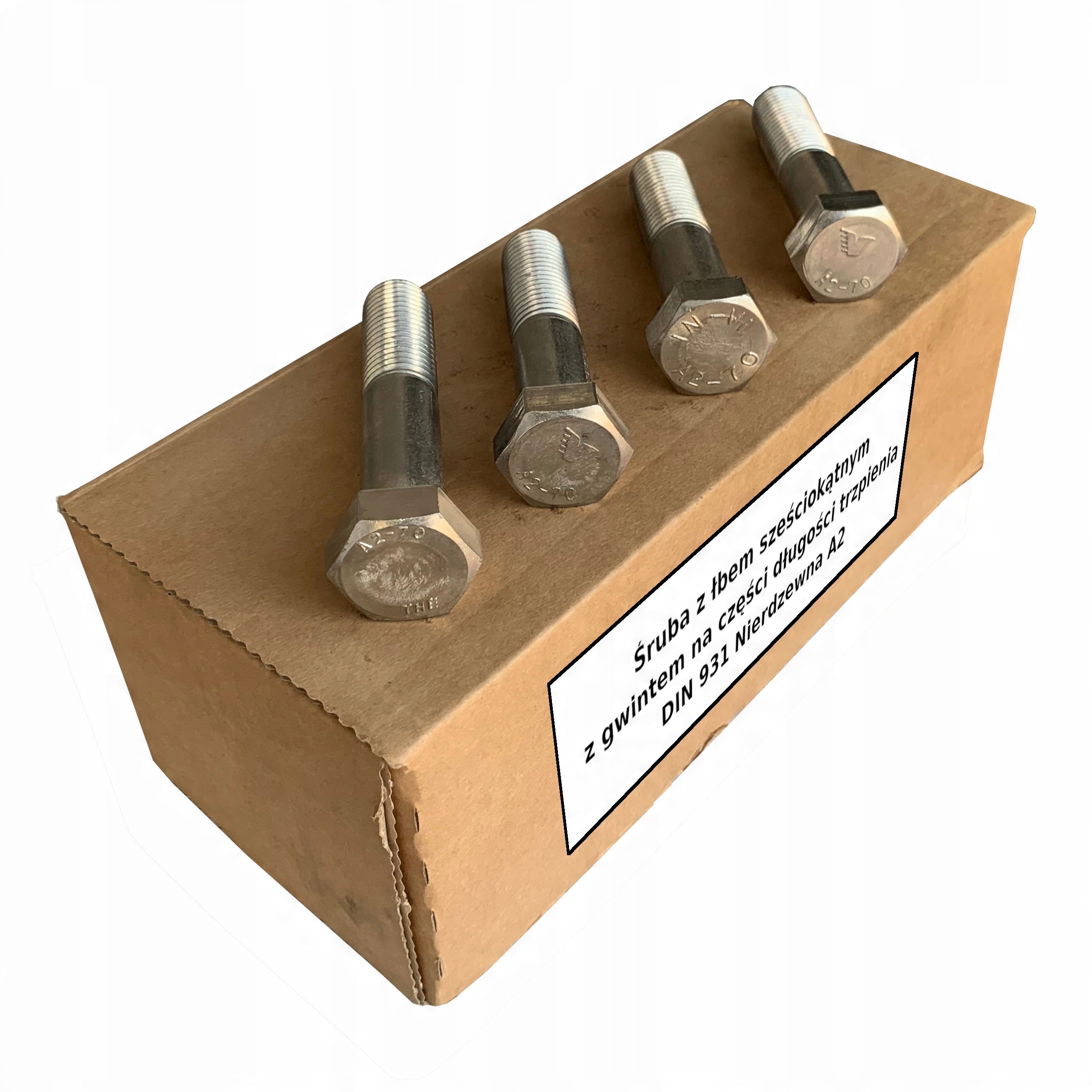 

Śruba M12x50-A2-70 Din 931 50 szt.