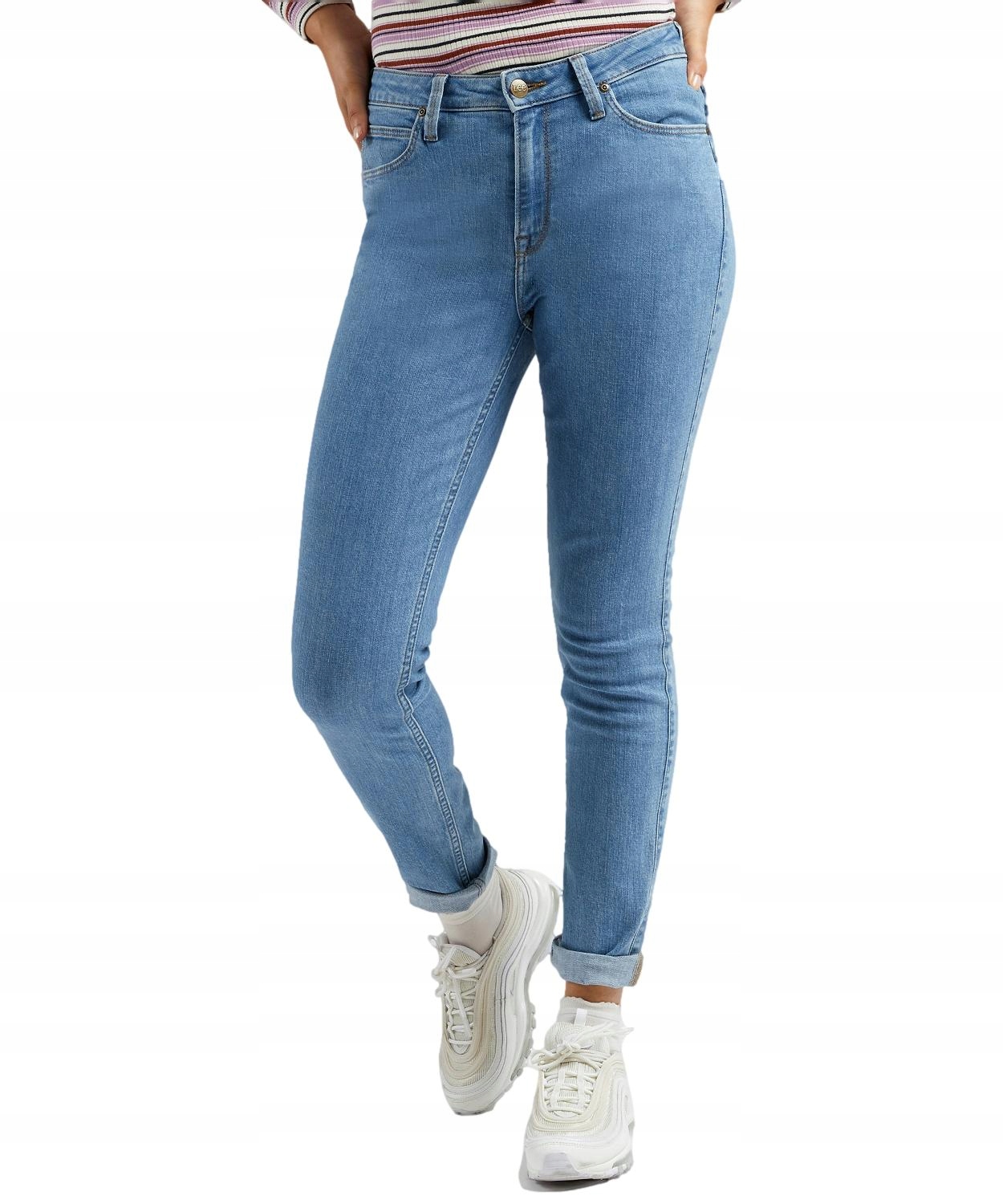 Džíny Lee Scarlett High 112328321 L626FAB38 Just a Breese W 27 L 31