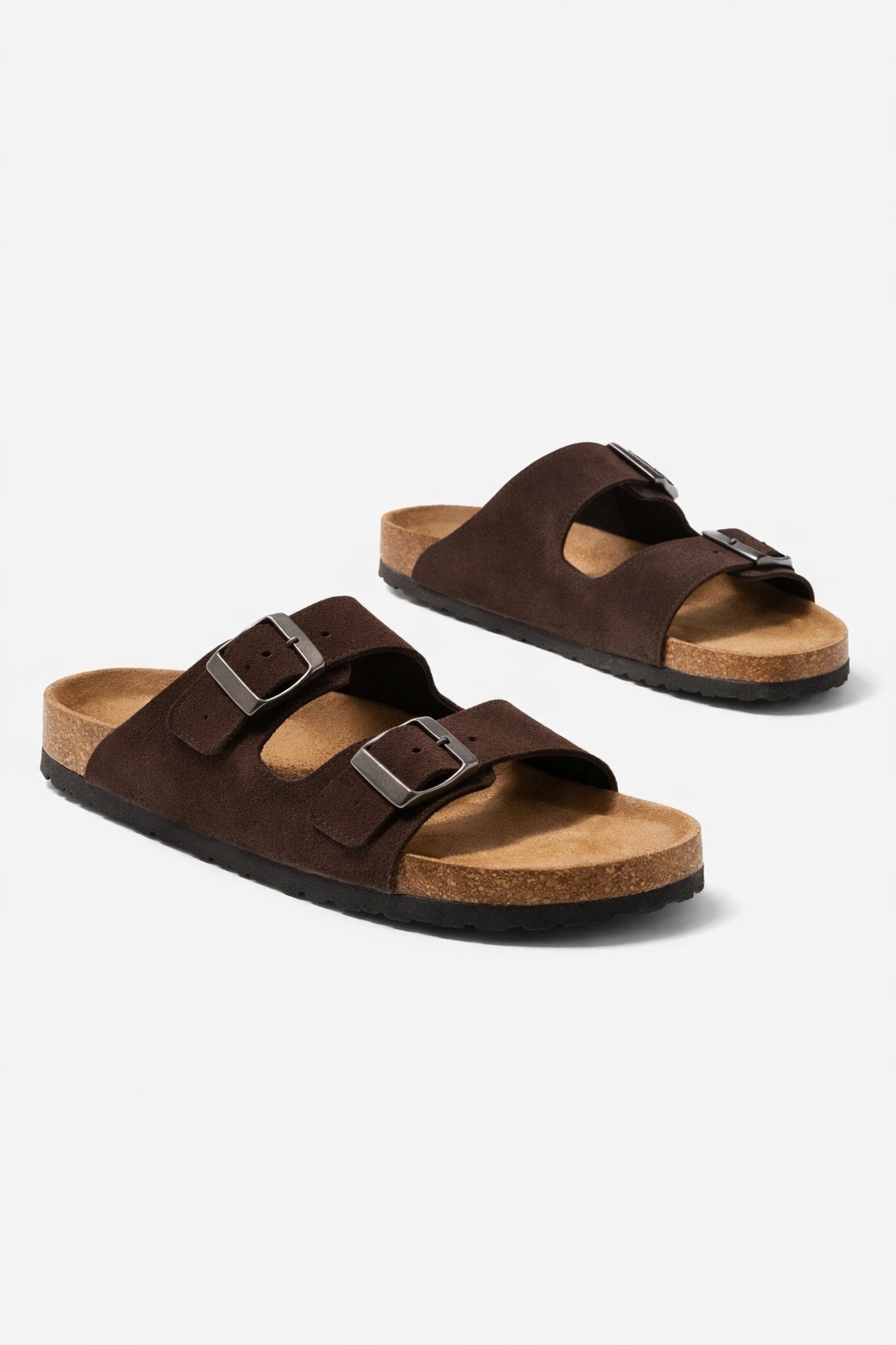 Nazouváky S Přezkou, Přírodní Kůže, Hnědé, 36 I1A