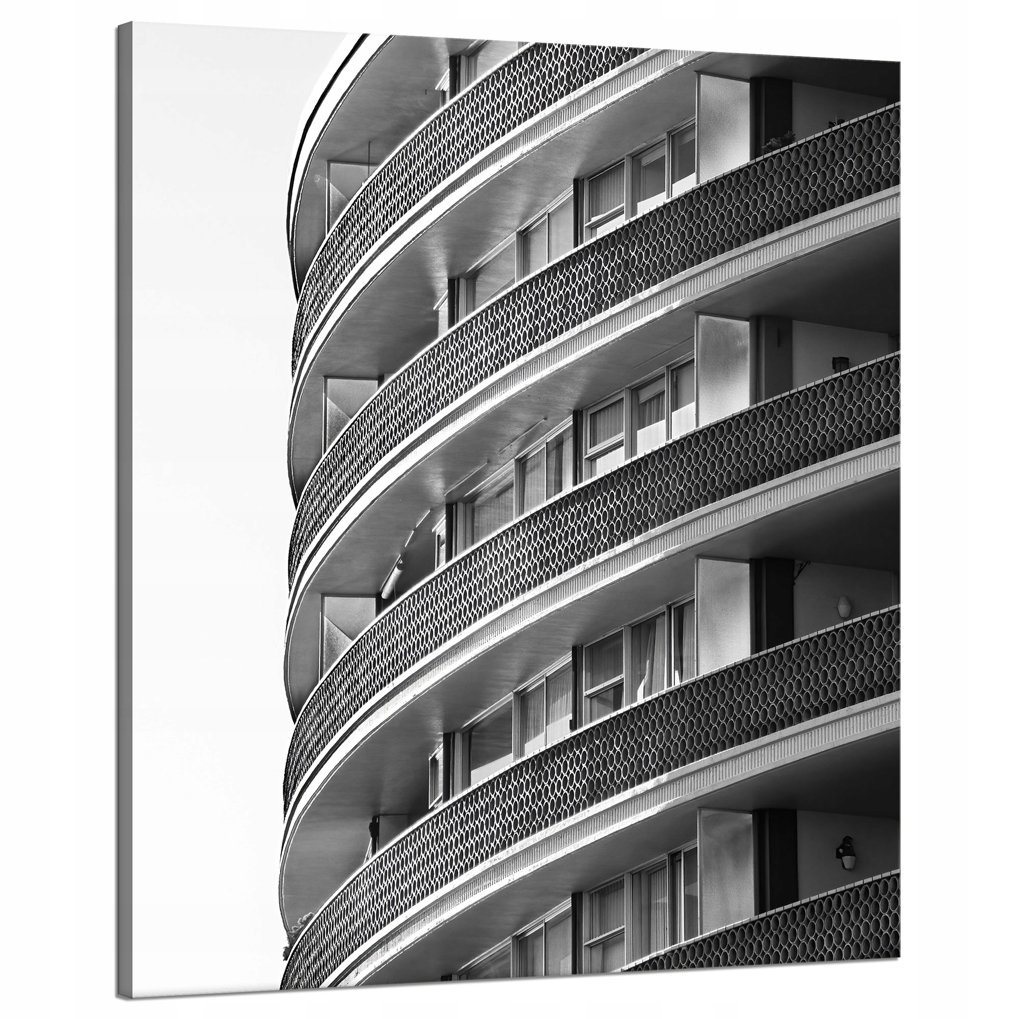 Obrazy na plátně Architektura balkony 80x100 cm