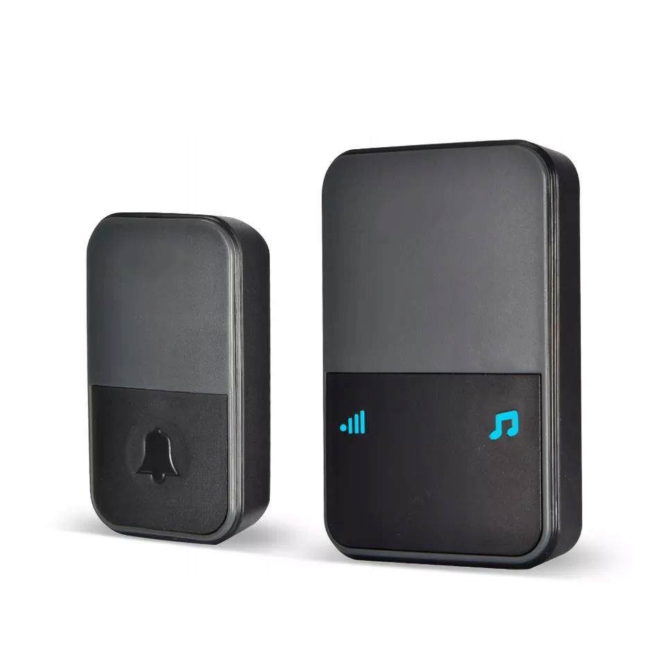 Dzwonek bezprzewodowy do drzwi + 2x nadajnik 300m EAN (GTIN) 5906168041099