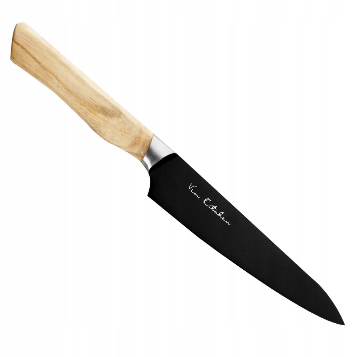 Satake Black Ash Japonský ostrý kuchynský nôž Univerzálny 56-58 Hrc 13,5 cm
