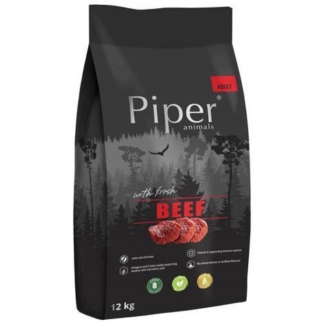 Dolina Noteci Piper Animals Adult s hovězím masem 12 kg Dolina Noteci