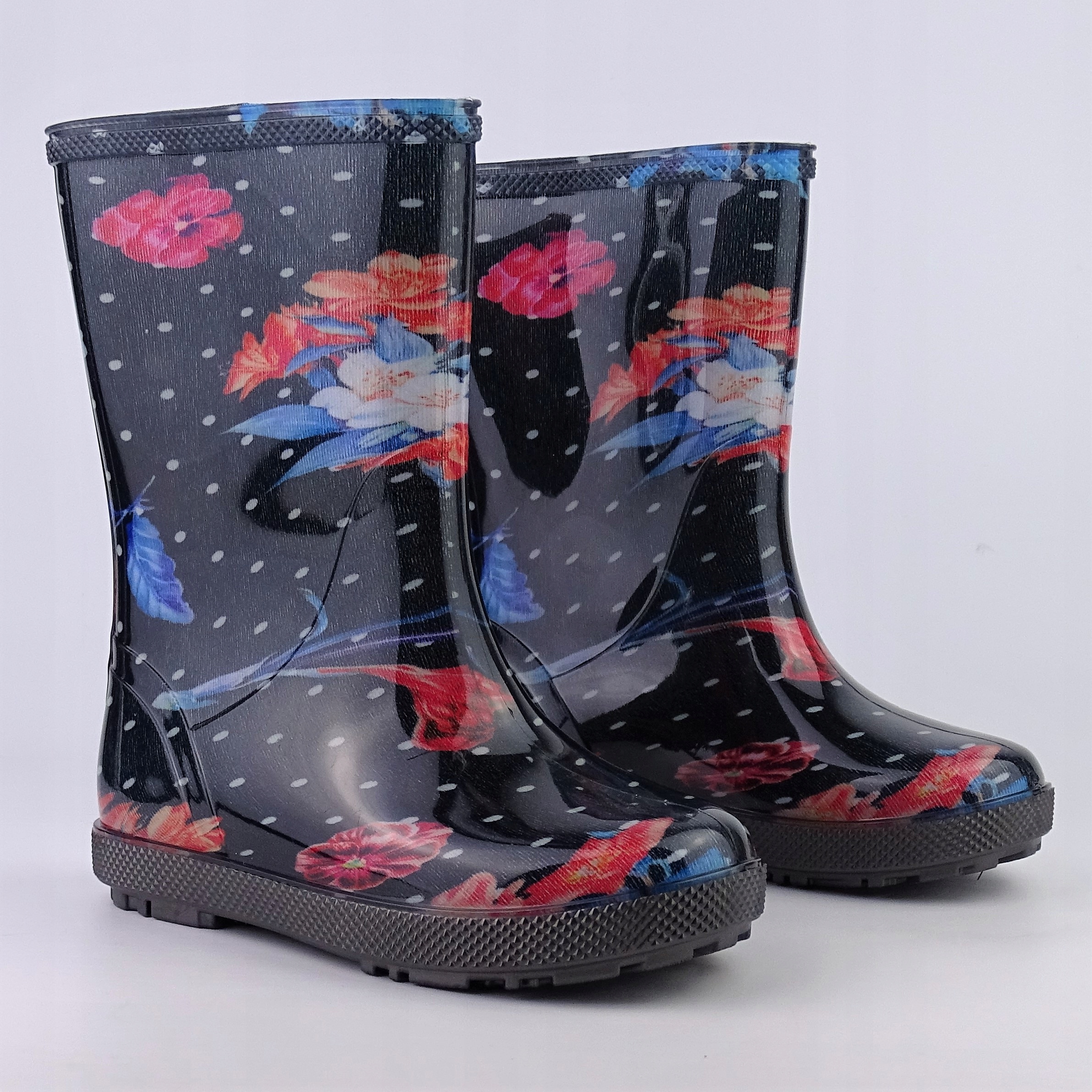 KALOSZE GUMOWCE DZIEWCZĘCE POLSKIE DEMAR r 24 - 25 Marka Demar