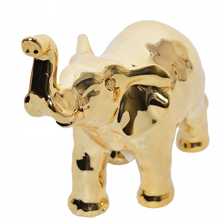 PIĘKNY ZŁOTY SŁONIK / SŁOŃ / SZCZĘŚCIE / GLAMOUR Producent Orient