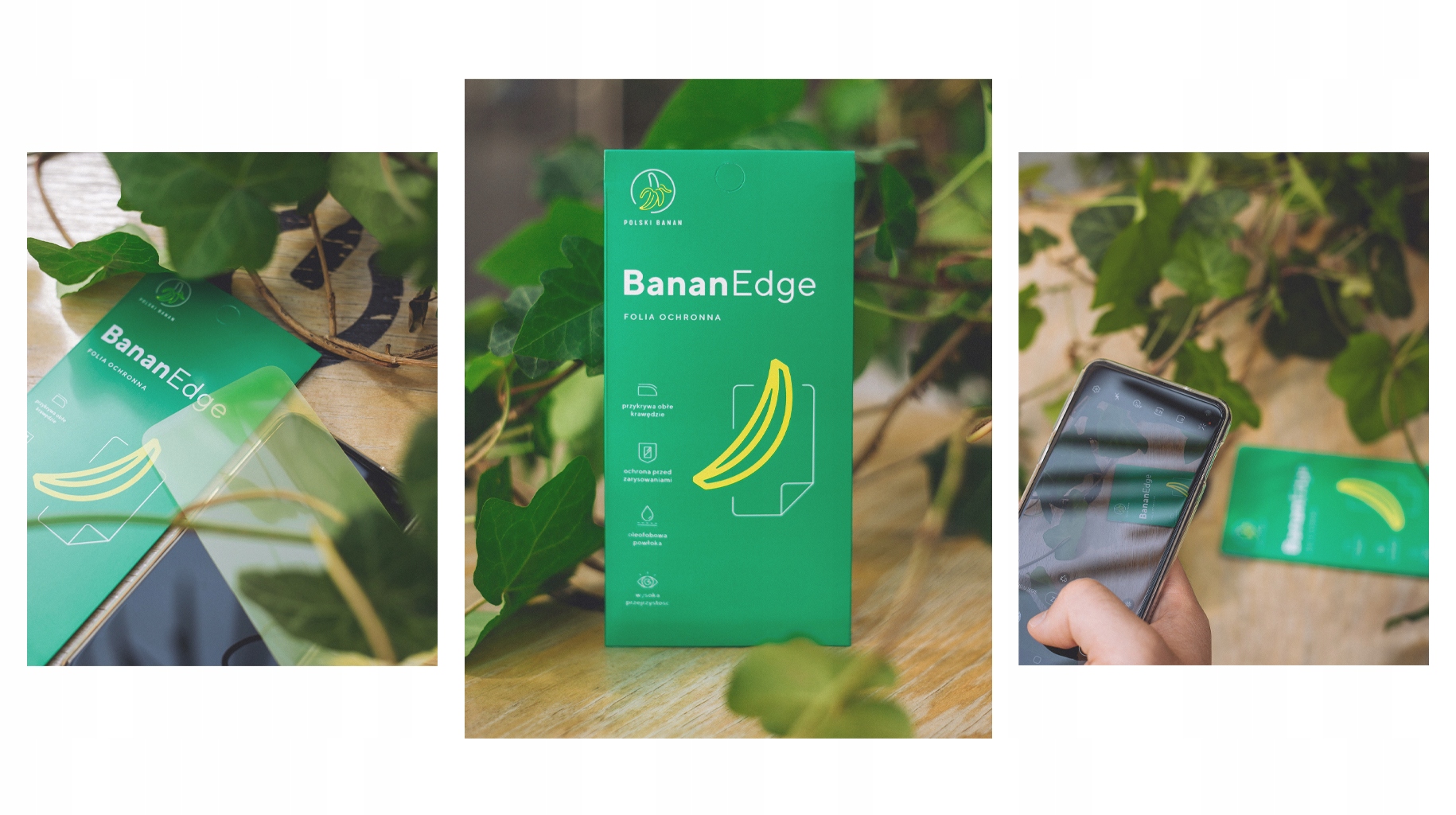 Folia ochronna BananEdge do Samsung Galaxy S9 Rodzaj folia ochronna