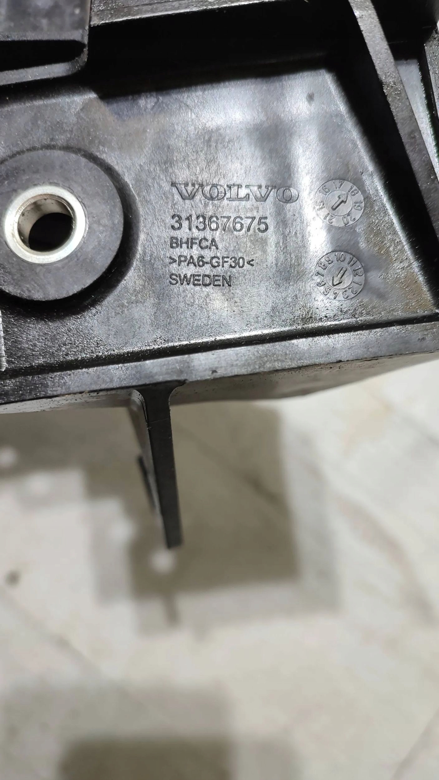 Volvo V40 2018 Halter linek Schalt getriebe