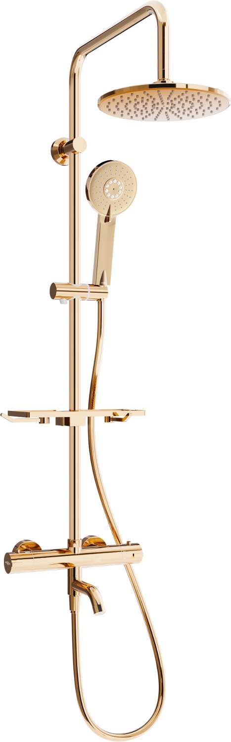 

Mexen KT40 Zestaw Wannowy Bateria Termostat Rose
