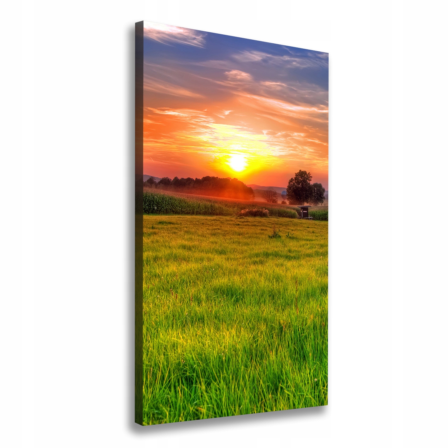 

Foto obraz na płótnie Zachód słońca 60x120 cm