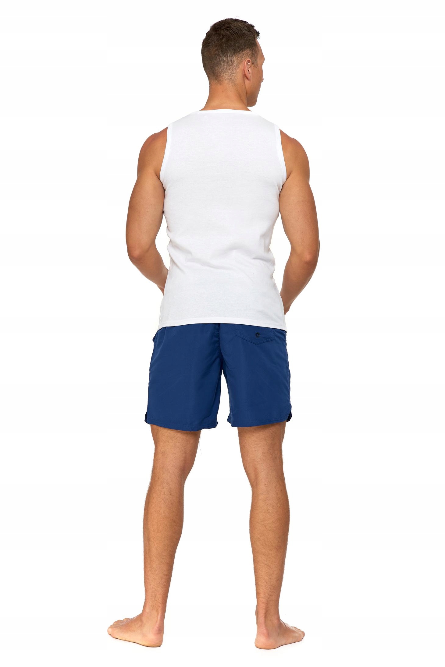 PODKOSZULKA MĘSKA TANK TOP KOSZULKA PODKOSZULEK 100 % BAWEŁNA MORAJ - XL Dekolt okrągły