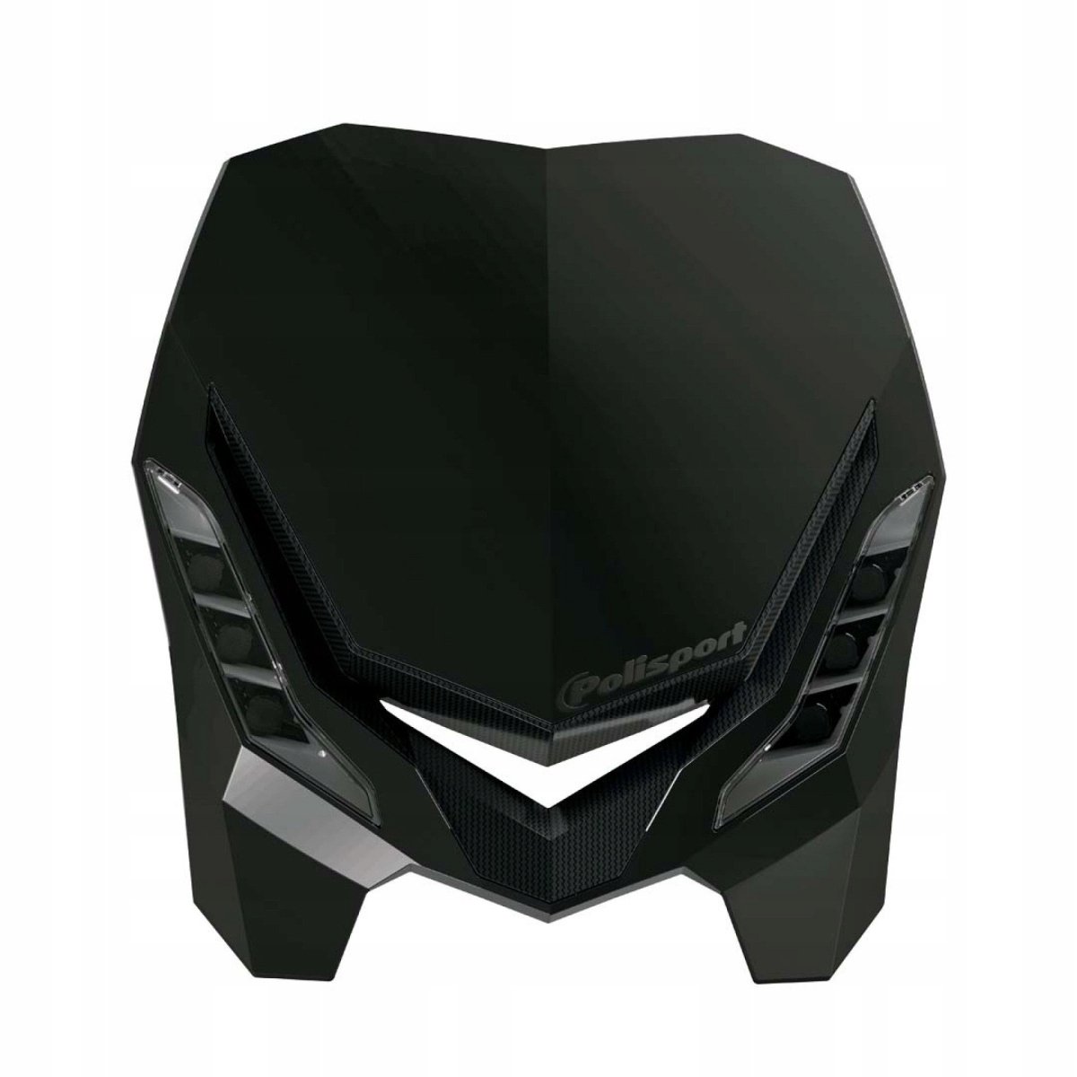 Polisport Predná Lampa Model E-blaze Led (led Žiarovka) Farba Čierna ()