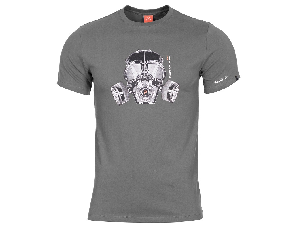 

Koszulka T-shirt Pentagon Gas-Mask - Wolf Grey L