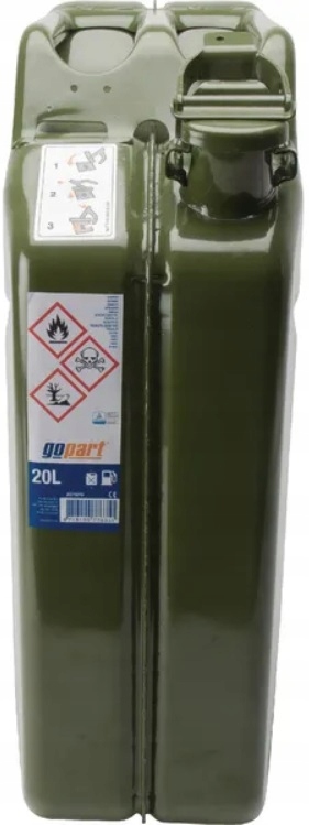 20L KARNISTER METALOWY NA PALIWO BENZYNE ROPE OLEJ Producent code KANISTER BLASZANY