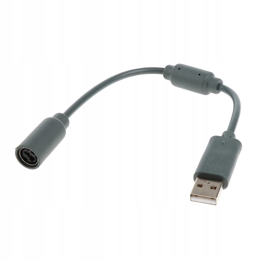 Gamepad Kabel adaptera konwertera USB do konsoli Xbox w kolorze szarym