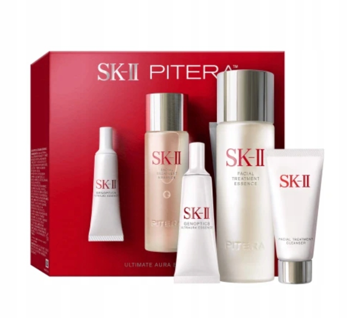Sk-ii Zestaw upominkowy kosmetyki do twarzy Ultimate Aura Essentials