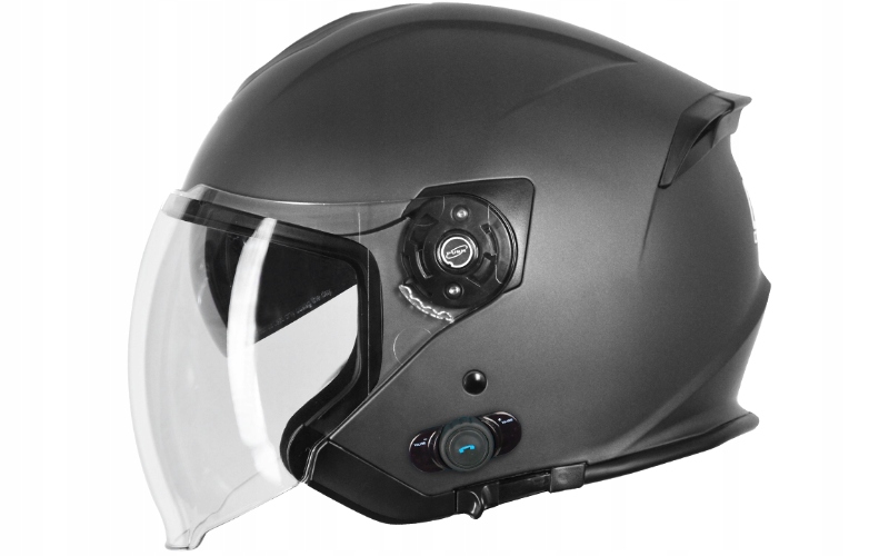 Otvorená Motocyklová Prilba Bluetooth veľ. M Blenda