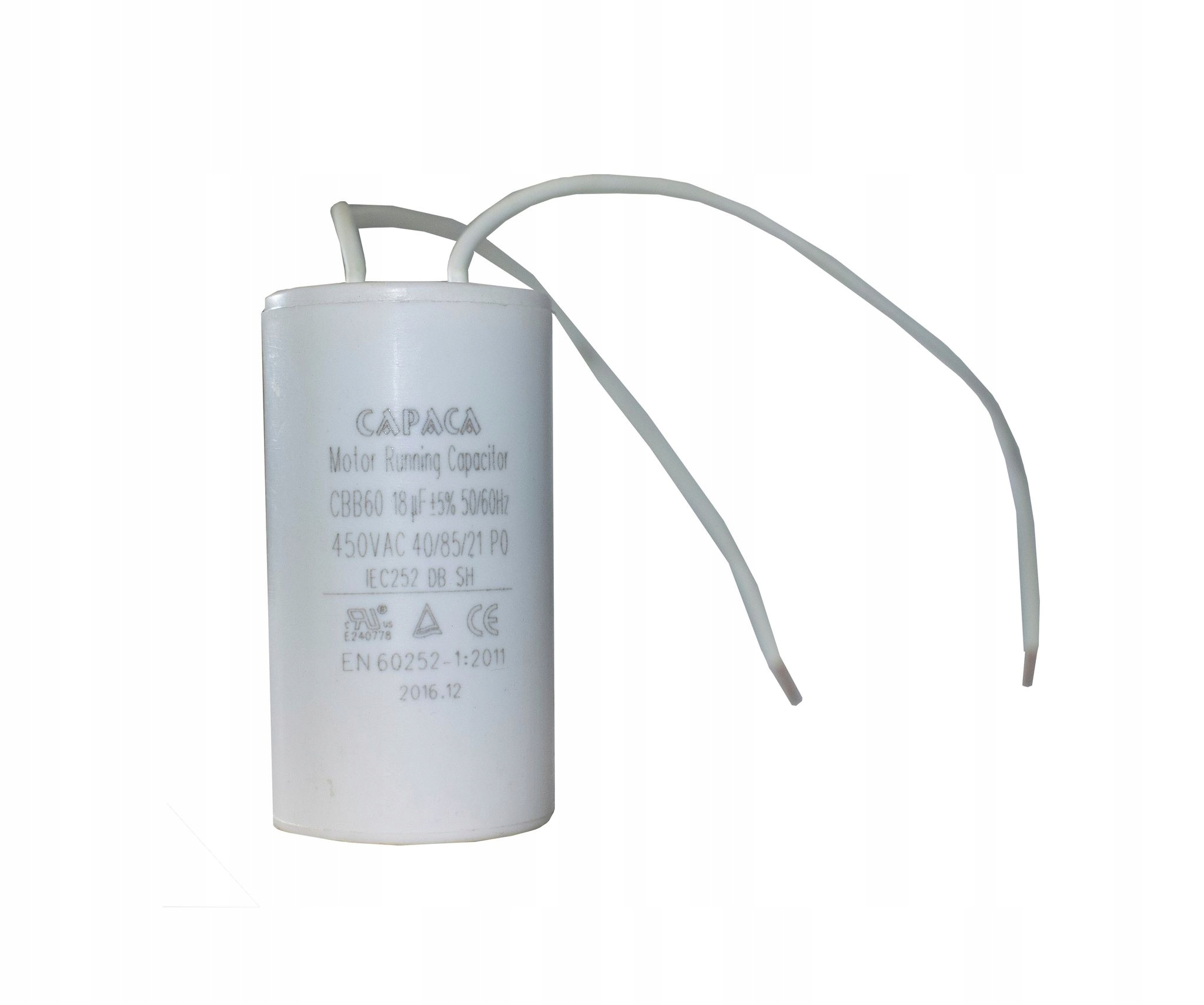 

Kondensator rozruchowy do silników 18 uF Mf 450 V