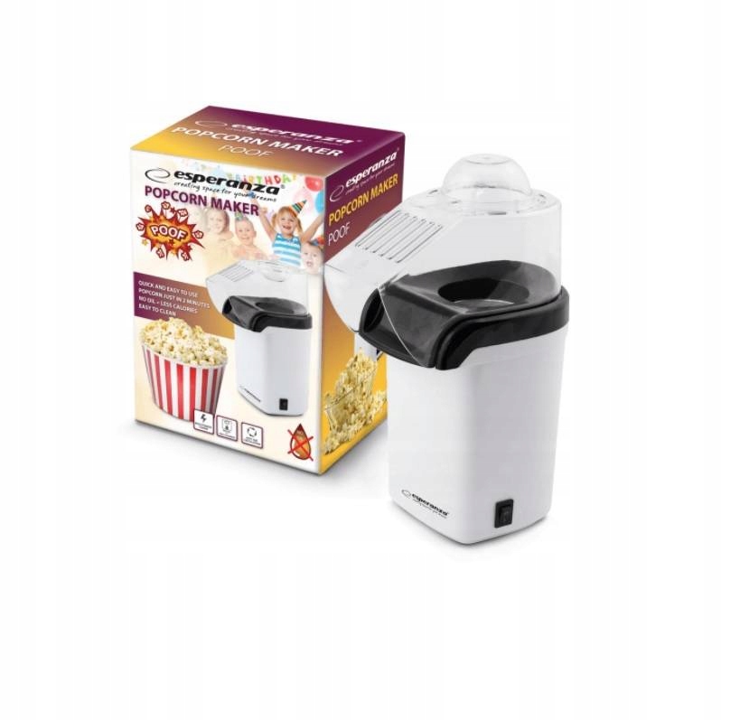 AUTOMAT MASZYNKA MASZYNA DO ROBIENIA POPCORNU KUKURYDZY BEZ TŁUSZCZU Model URZĄDZENIE MASZYNKA DO POPCORNU D13