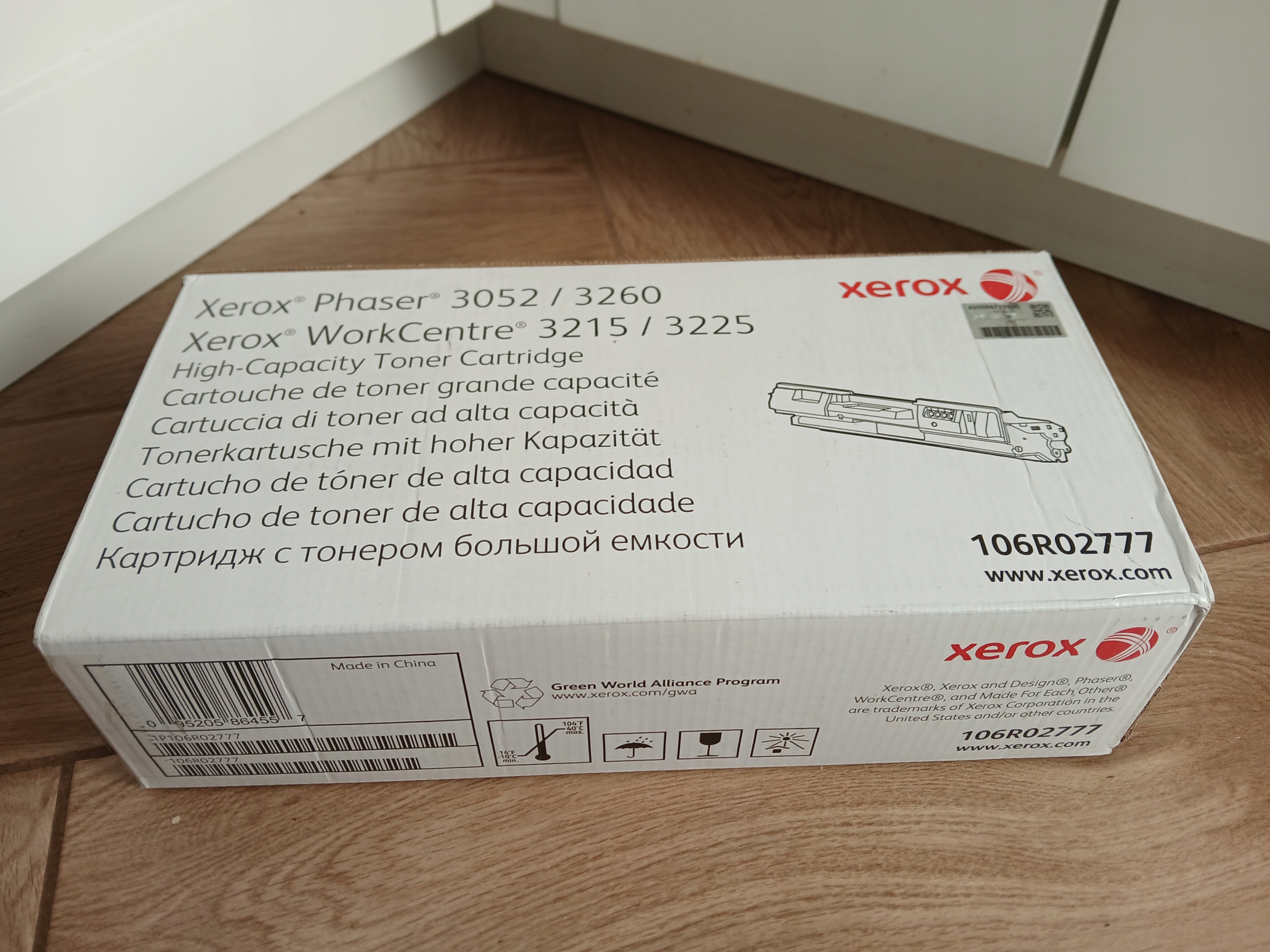Toner Xerox 106R02777 Black Oryginał Phaser 3052 3260