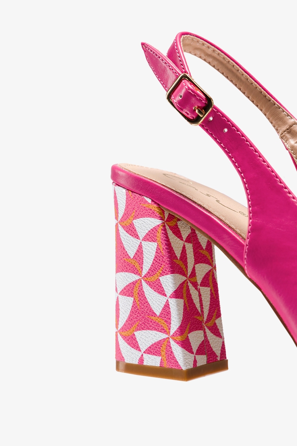 SANDAŁY DAMSKIE NA OZDOBNYM OBCASIE SŁUPKU SKÓRZANA WKŁADKA LEKKIE r 40 Długość wkładki 26 cm