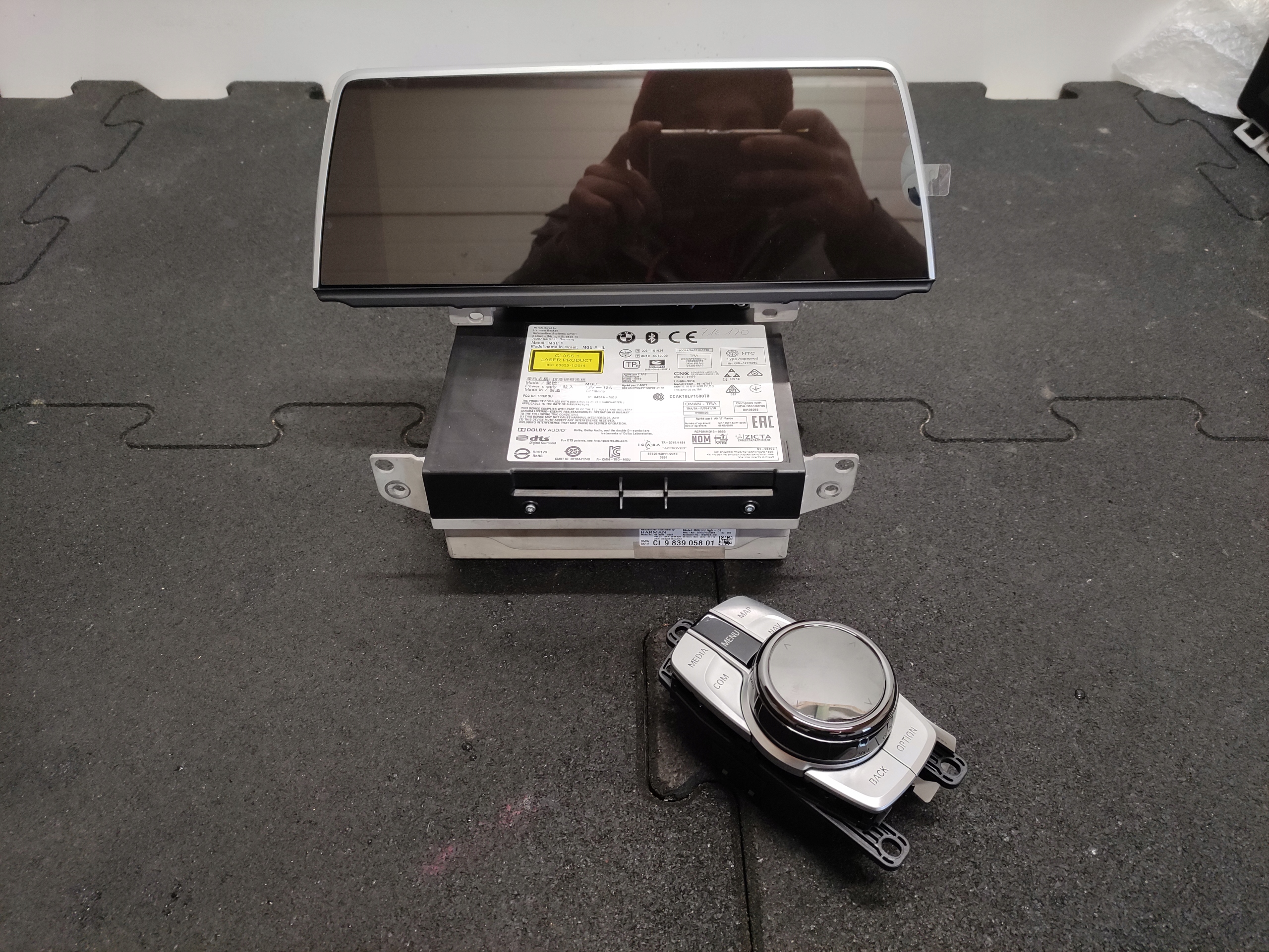 монитор BMW 7 G11 G12