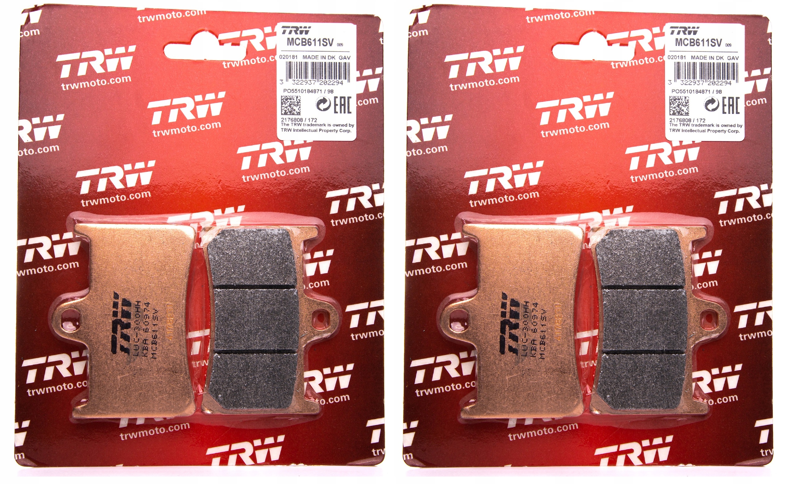 

Klocki Hamulcowe Trw Yamaha YZF-R1 04-06 Przód