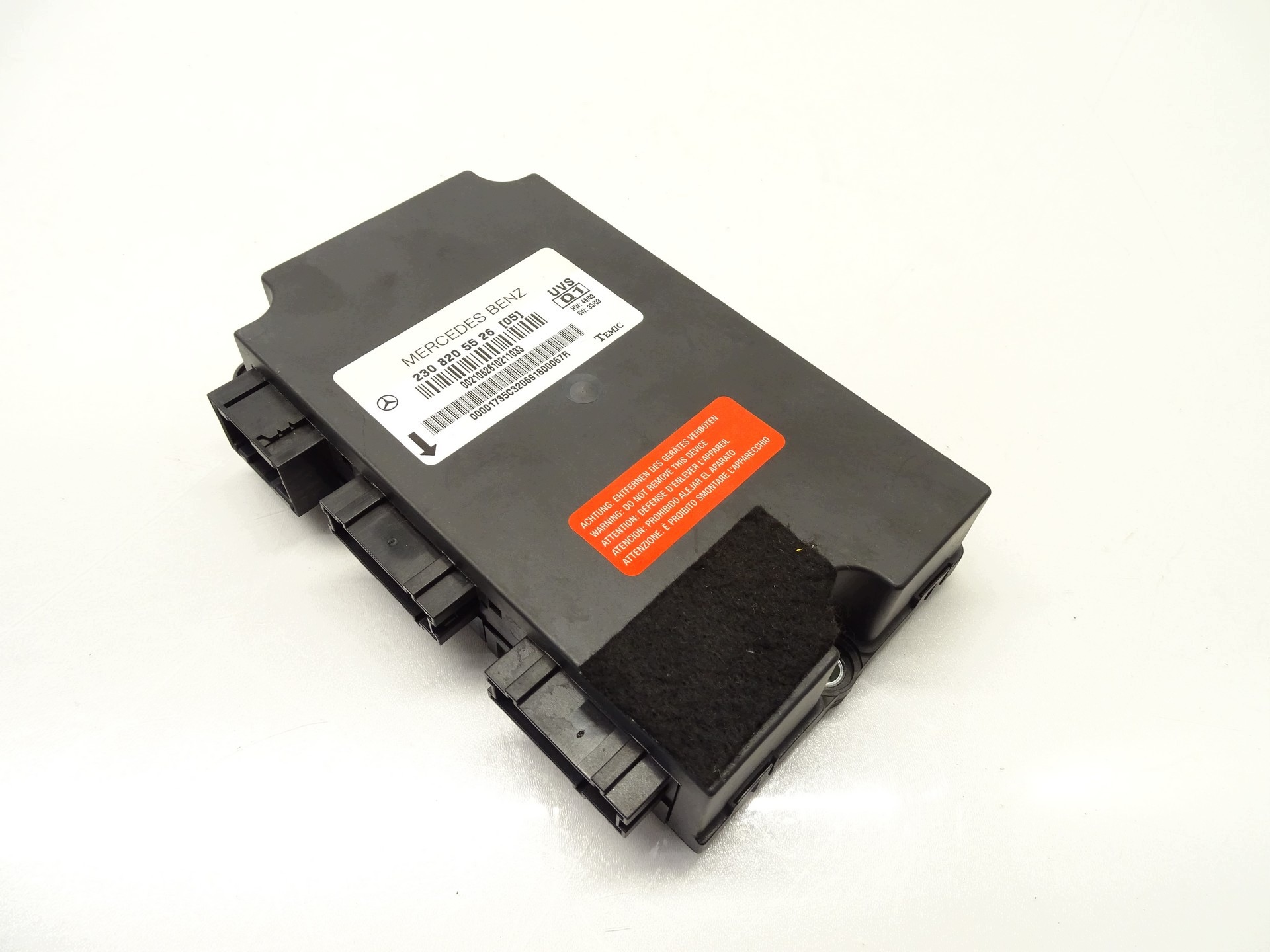 control unit roofs module MERCEDES SL R230 2308205526