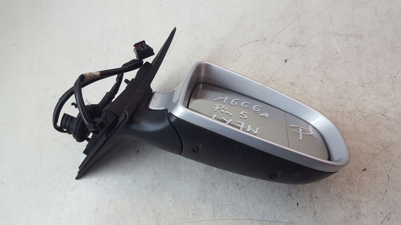 mirror right Audi A6 C6 5pin LY7W