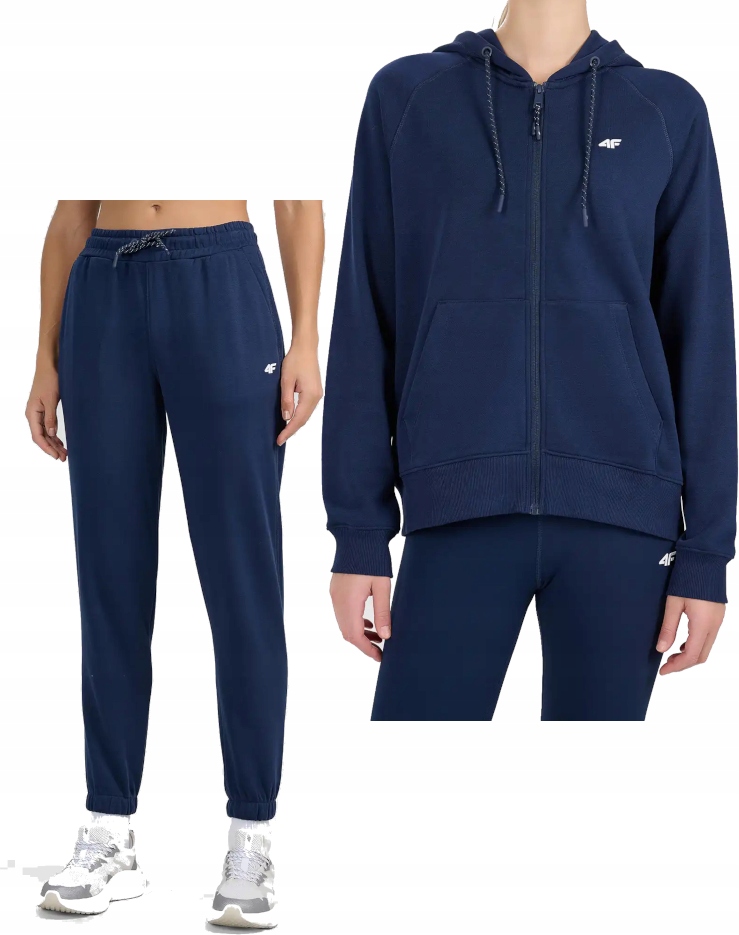 Damski dres sportowy 4F SWSF2535+TROF1658 31S L